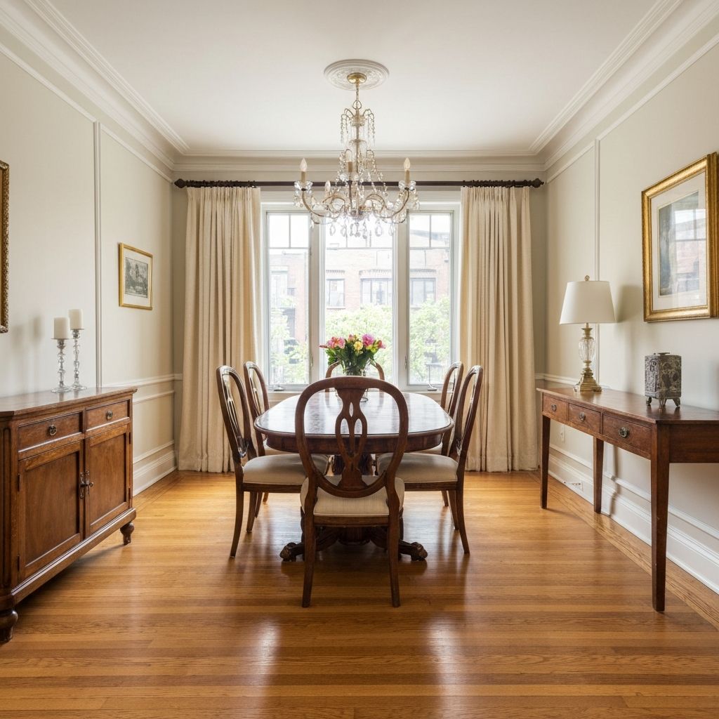 Curtains installation